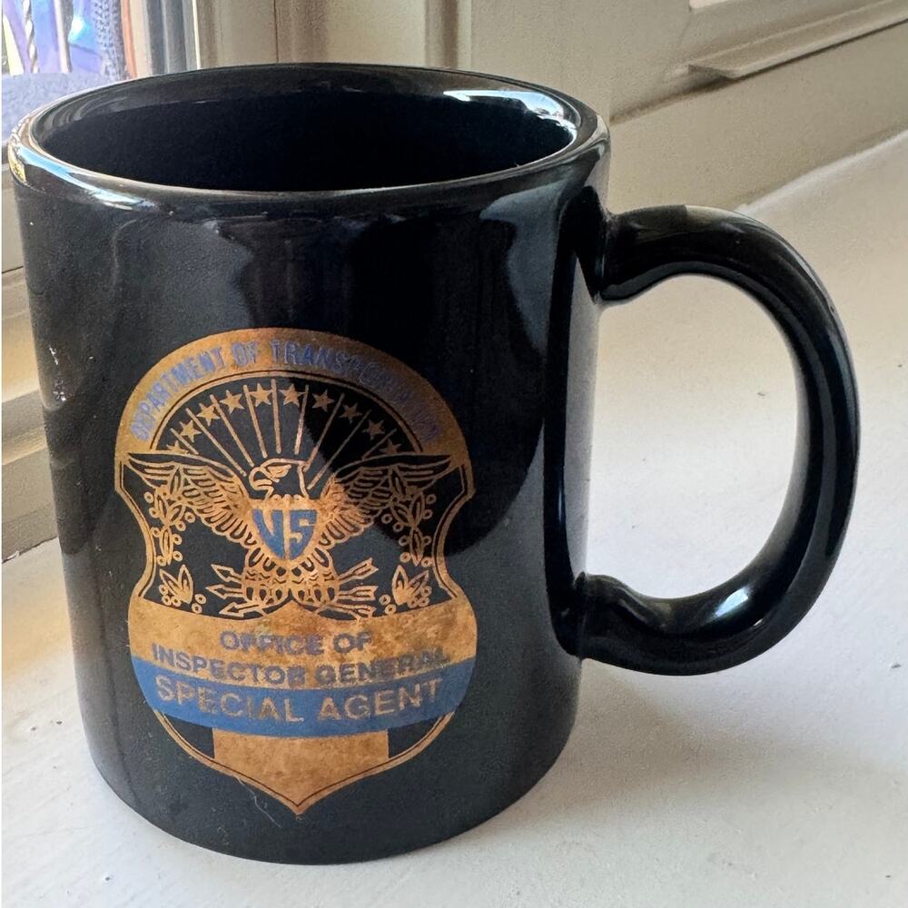 U.S. DOT Inspector General Special Agent Mug Made in USA